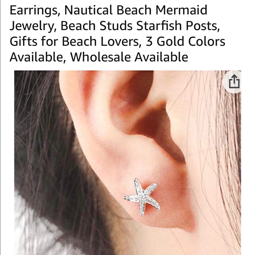 Solid 18k Yellow Gold Diamond Earrings - image 4